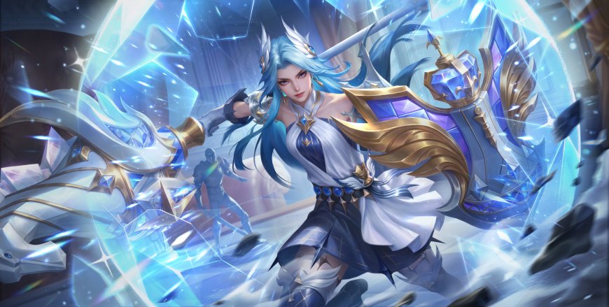 王者荣耀雅典娜执弈定局皮肤棋盘女武神游戏电脑壁纸