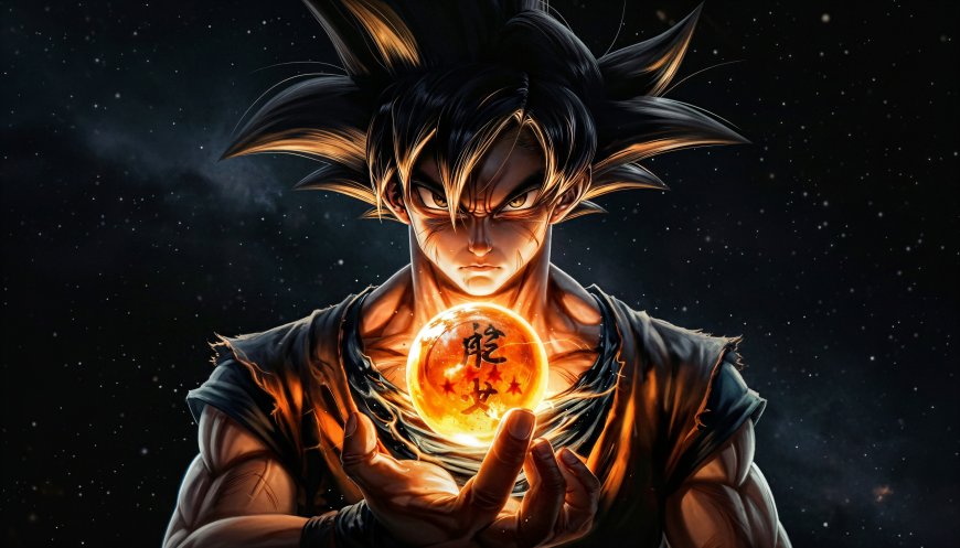 龙珠超孙悟空四星珠特写动漫电脑壁纸