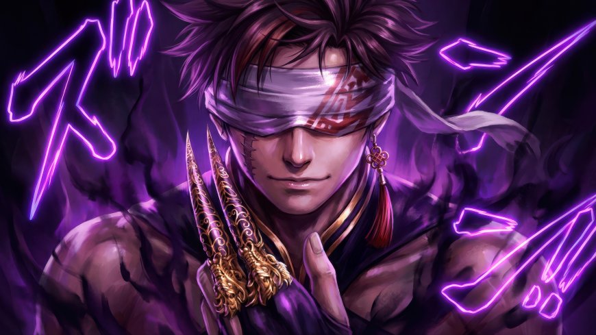 终末的女武神秦始皇嬴政紫焰盲fold动漫壁纸