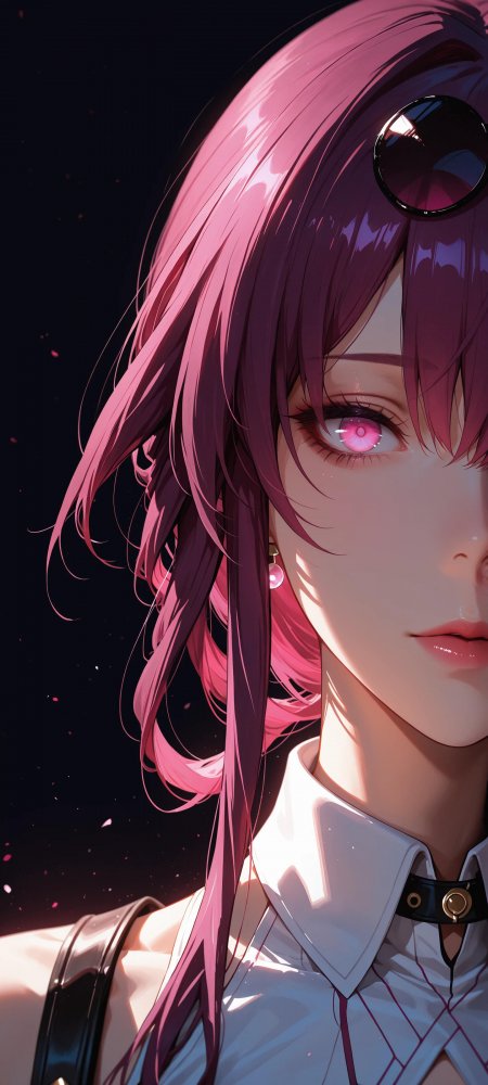 崩坏星穹铁道卡芙卡眼部特写动漫手机壁纸