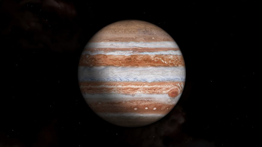 木星条纹云带大红斑气态巨行星天文电脑壁纸