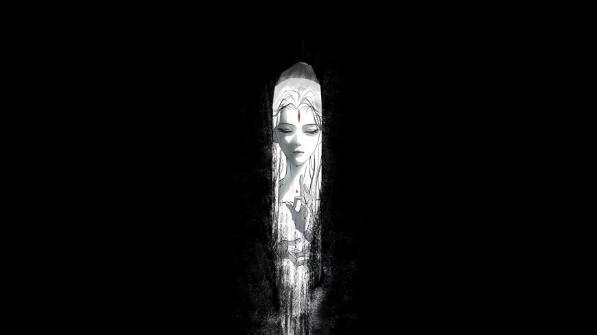 燕云十六声白发角色水墨光影国风创意电脑壁纸
