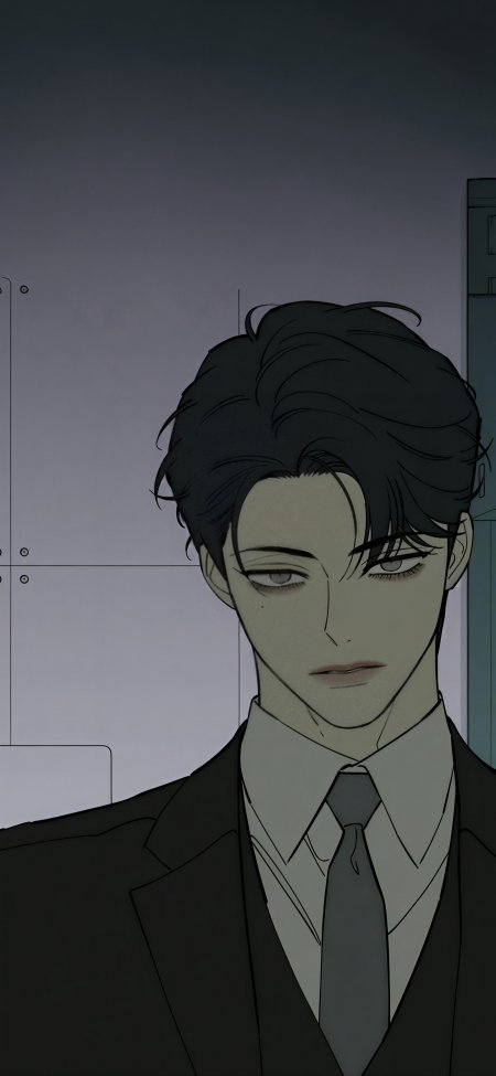 韩漫枯萎之花上的眼泪男主西装冷峻暗黑风动漫人物手机壁纸