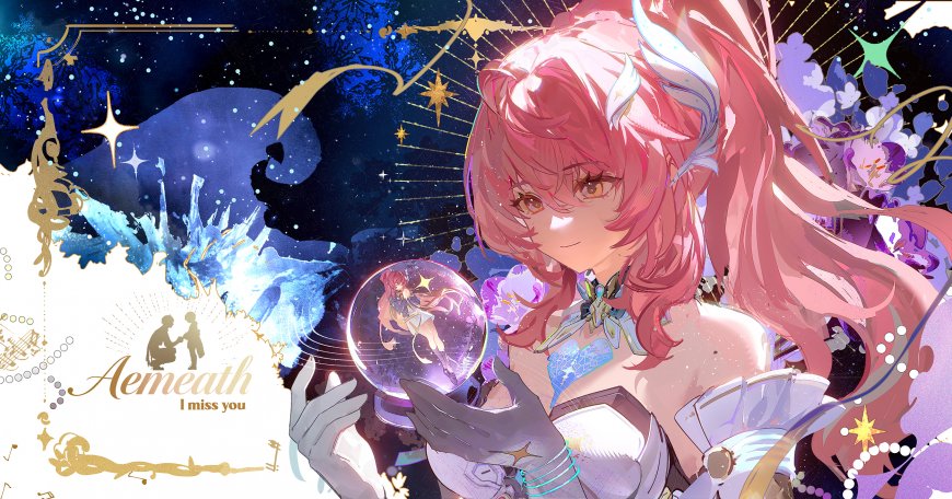 崩坏星穹铁道三月七水晶球少女动漫电脑壁纸