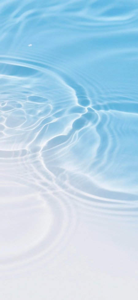 浅蓝水面涟漪波光清澈治愈风景手机壁纸