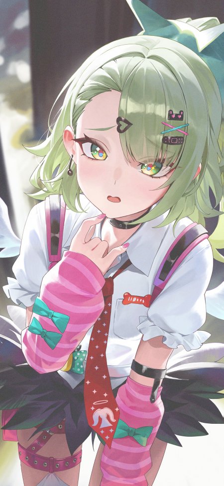 崩坏星穹铁道藿藿绿发少女游戏手机壁纸