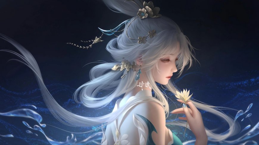 崩坏·星穹铁道镜流白发少女游戏电脑壁纸