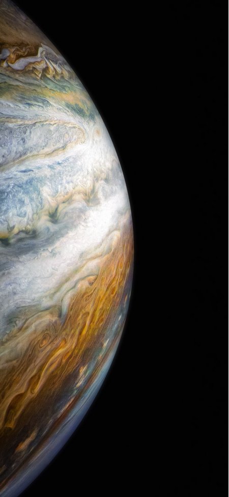 木星大气漩涡宇宙星云手机壁纸