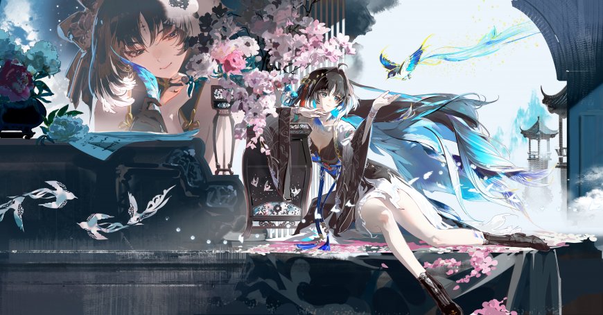 崩坏·星穹铁道阮梅梅花国风少女游戏电脑壁纸