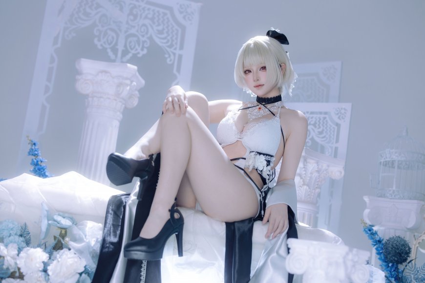 鸟笼帷幔高跟鞋内衣cosplay美女电脑壁纸