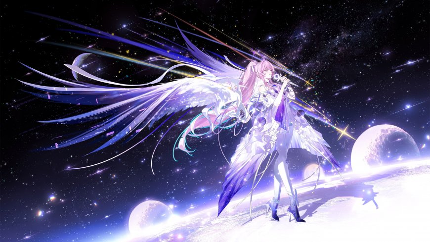 崩坏星穹铁道知更鸟星空演唱少女动漫电脑壁纸