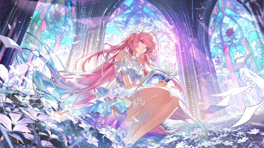 崩坏星穹铁道塞勒涅花海礼堂少女动漫电脑壁纸