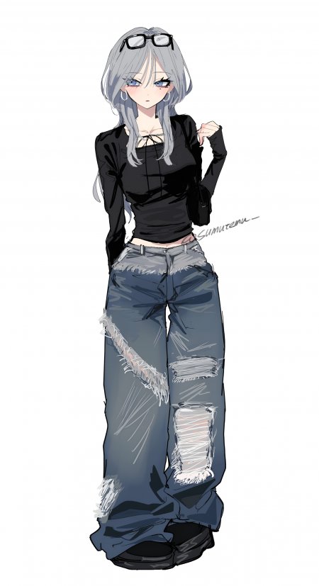 灰宫澪动漫女孩帅气动漫手机壁纸