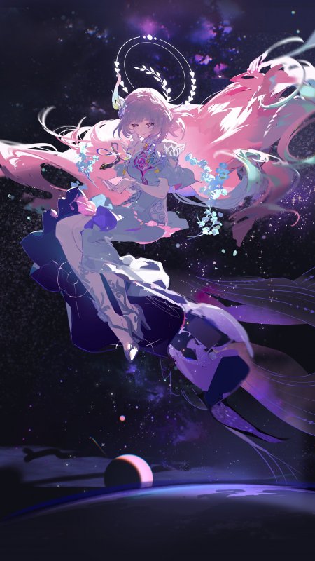 塞勒涅崩坏星穹铁道动漫手机壁纸