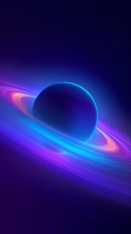 星球炫彩艺术科幻手机壁纸