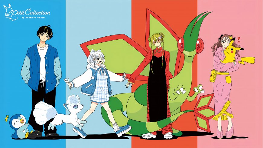 宝可梦皮卡丘波加曼潮流少女少年动漫电脑壁纸