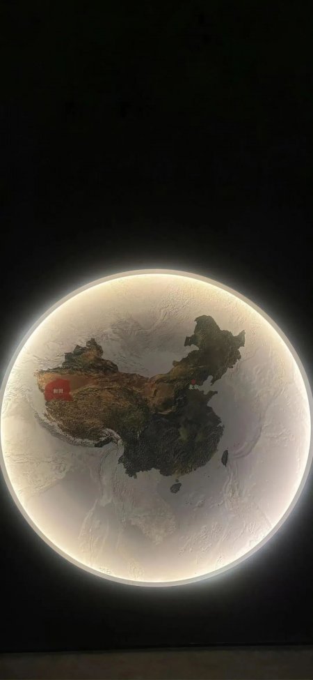 地球浮雕地图创意手机壁纸