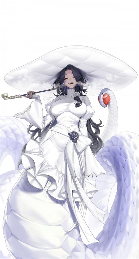 Azure Serpent玛丽丽丽白蛇环绕动漫手机壁纸