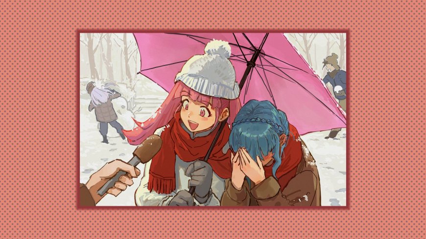 火焰纹章雪天采访梗图二次元动漫电脑壁纸