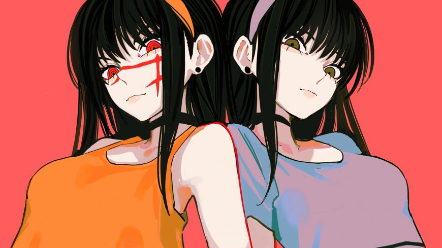 电锯人三鹰朝夜恶魔双生二次元动漫电脑壁纸