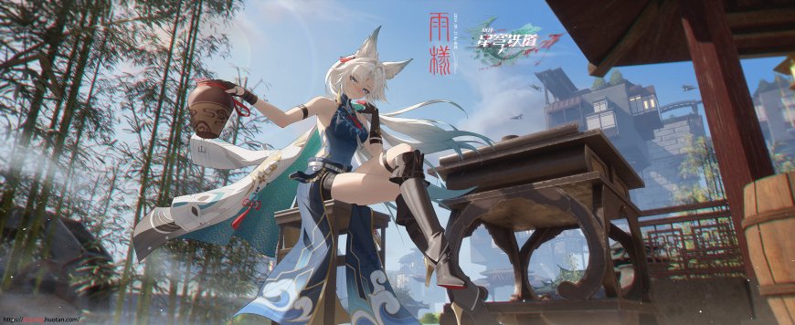崩坏·星穹铁道飞霄竹林饮酒狐耳游戏电脑壁纸