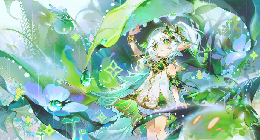 原神纳西妲雨林草元素少女游戏电脑壁纸