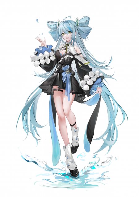 原神珐露珊双马尾少女游戏手机壁纸