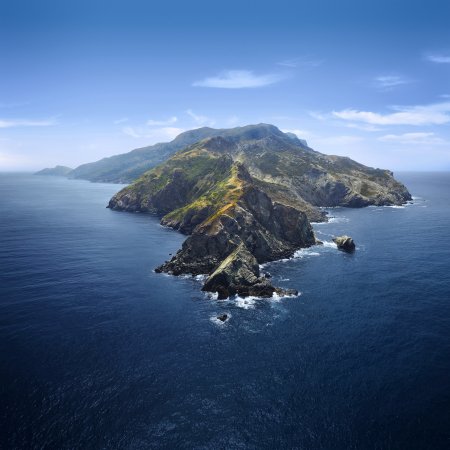 卡塔利娜岛航拍碧海蓝天风景手机壁纸