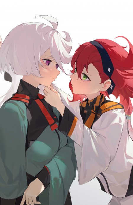 水星的魔女苏米JK制服少女动漫手机壁纸