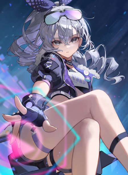 崩坏·星穹铁道银狼伸手少女游戏手机壁纸
