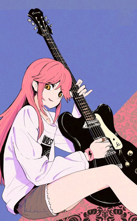 孤独摇滚喜多郁代少女动漫手机壁纸