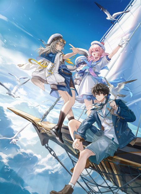 崩坏·星穹铁道航海少女少年游戏手机壁纸