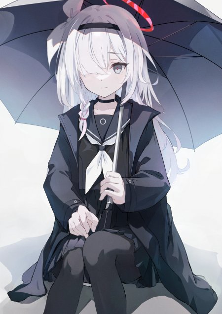 碧蓝档案普拉娜JK制服少女游戏手机壁纸