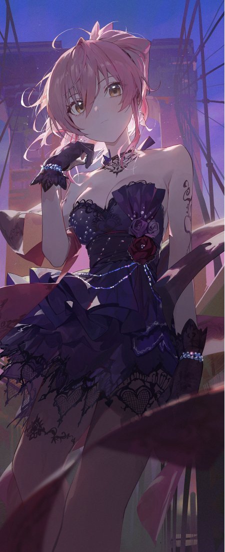 偶像大师洛丽塔少女动漫手机壁纸