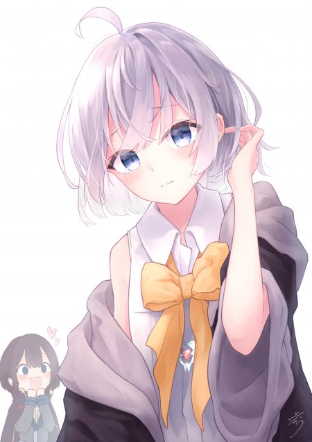 魔女之旅伊蕾娜银发少女动漫手机壁纸