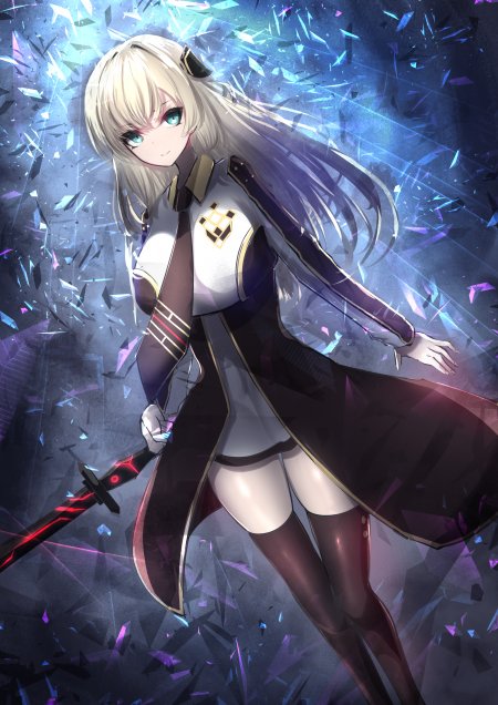 游戏王闪刀姬制服少女动漫手机壁纸
