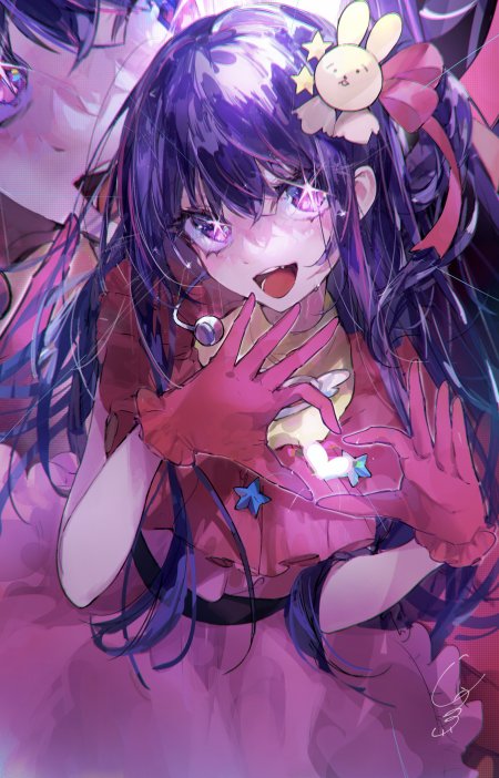 我推的孩子星野爱少女动漫手机壁纸