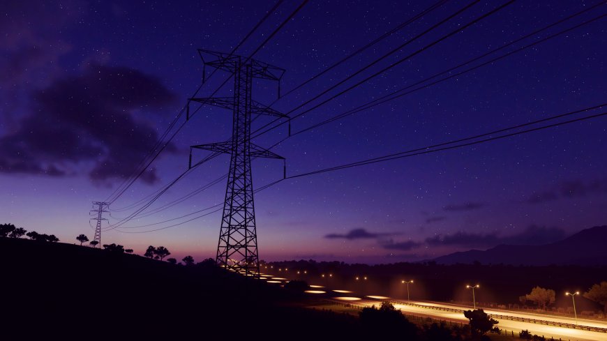极限竞速地平线夜空公路星轨游戏电脑壁纸