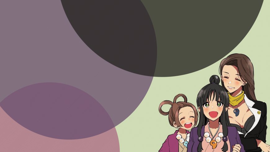 逆转裁判真宵千寻春美卡通动漫电脑壁纸