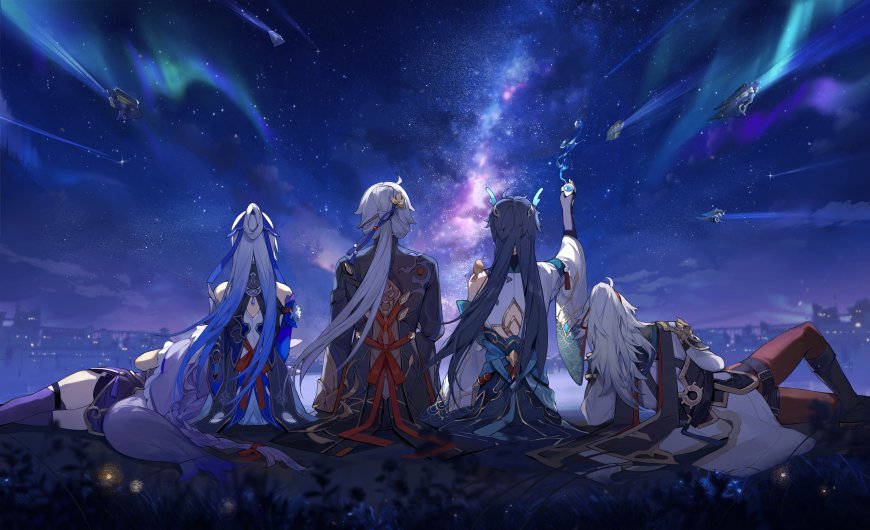 崩坏·星穹铁道云上五骁星空少年游戏电脑壁纸