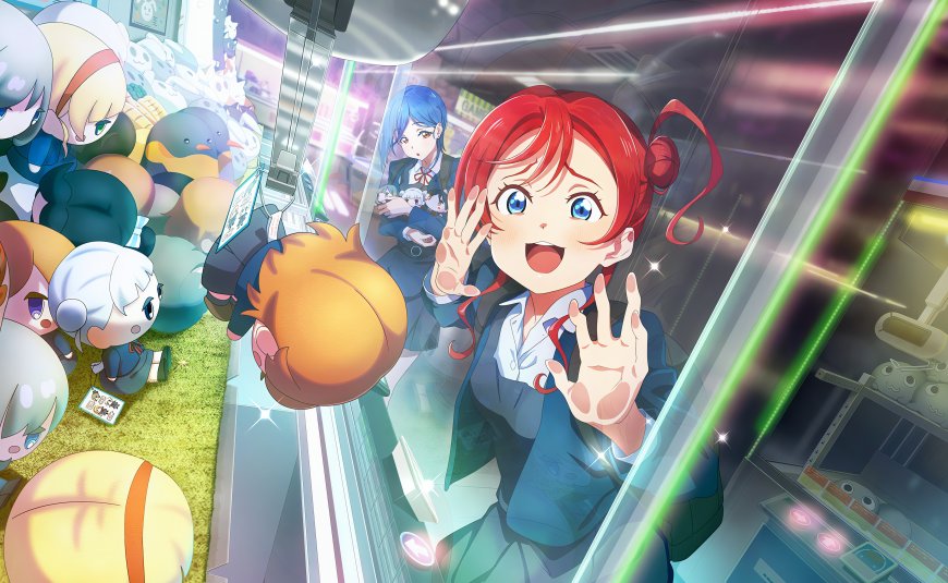 LoveLive虹咲学园红发少女抓娃娃机