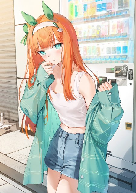五等分的花嫁中野四叶橙发绿饰动漫手机壁纸