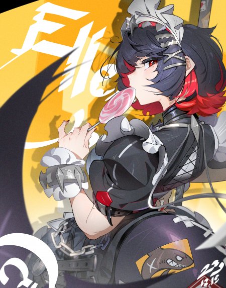崩坏星穹铁道希儿黑甲红瞳动漫手机壁纸