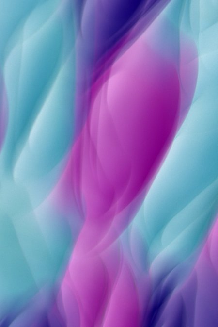 流动渐变紫蓝粉梦幻抽象手机壁纸