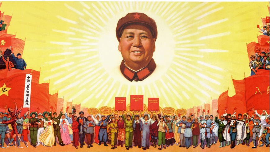 毛泽东画像宣传画庄严红色文化庄严人文风土电脑壁纸