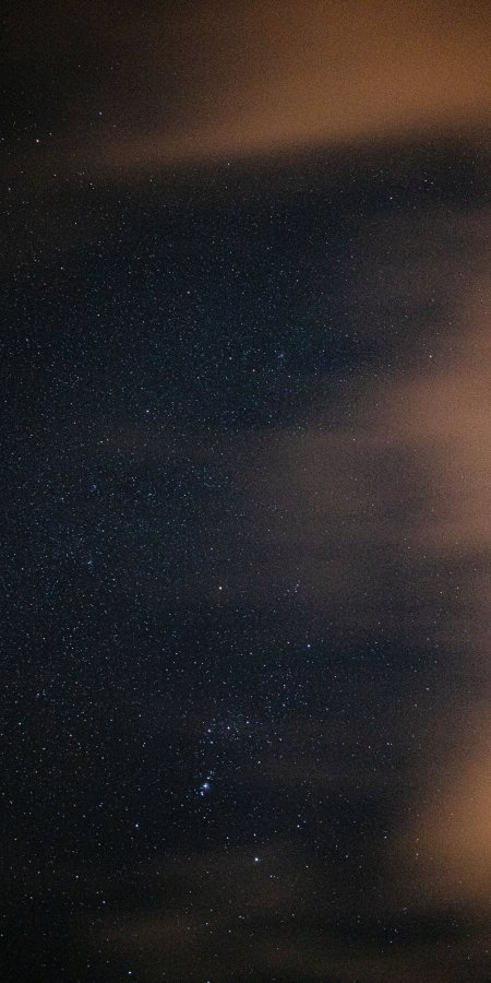 深邃星空点点繁星暗蓝太空科幻手机壁纸