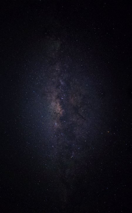 银河星云璀璨深空暗蓝太空科幻手机壁纸