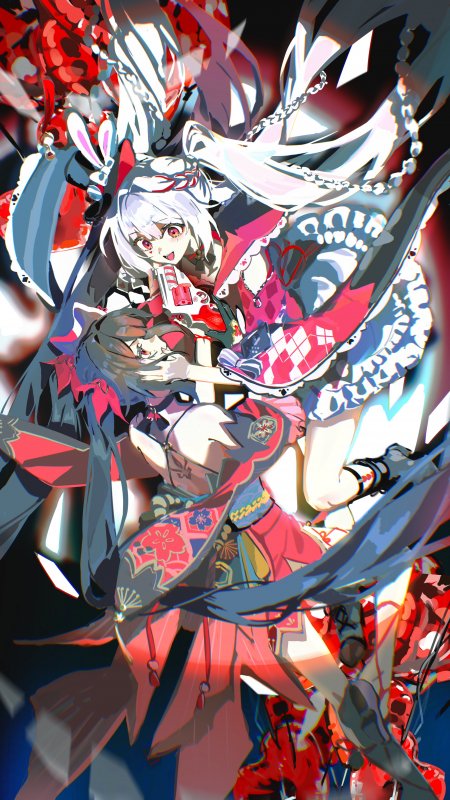 崩坏星穹铁道花火镜流双人少女动漫手机壁纸