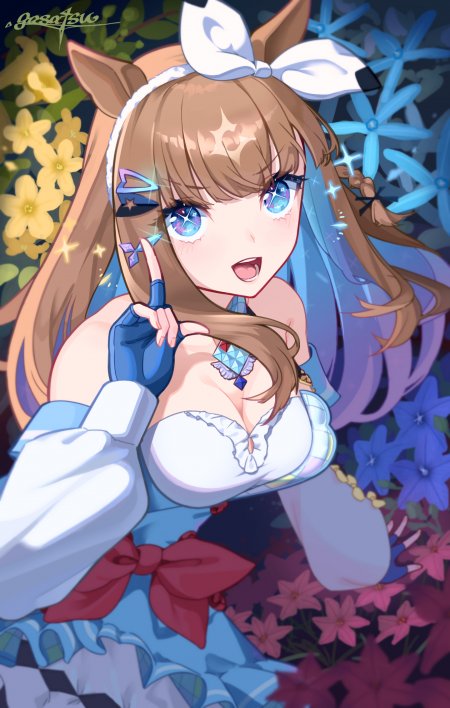 赛马娘杏目（Almond Eye）同人动漫电脑壁纸