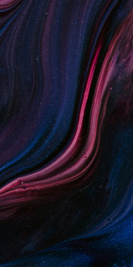 星云流光漩涡深蓝紫红暗黑太空科幻手机壁纸